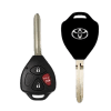 2005-2014 Toyota / Pontiac / Scion / 3-Button Remote Head Key Shell