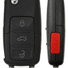 2006-2011 Volkswagen / 4-Button Flip Key