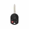 2006-2012 Ford / Mercury / Lincoln / 4-Button Remote Head Key