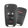 2010-2017 GMC Terrain / 4-Button Flip Key