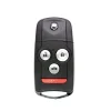 2007-2014 Acura / 4-Button Flip Key Shell