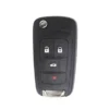 2010-2021 Chevrolet / 4-Button Flip Key