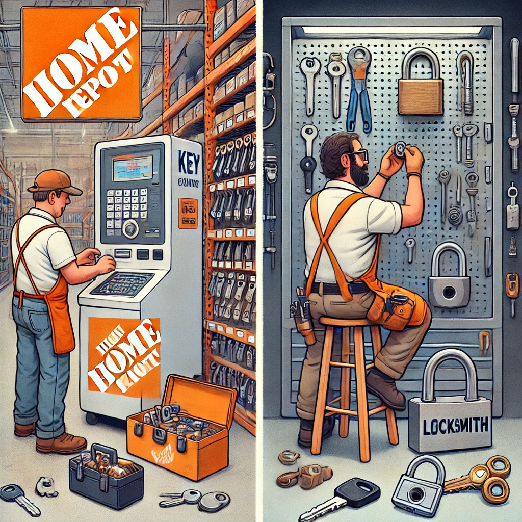 locksmith vs home depot