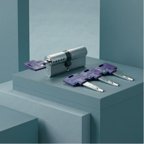 Commercial locksmith Burnaby, Mul-T-Lock high security cylinder